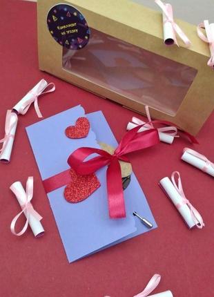 Вітальна листівка на весілля з брошкою або до дня народження. ручна робота1 фото