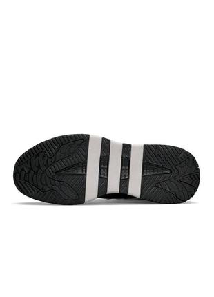 Мужские кроссовки adidas niteball hd black grey white4 фото