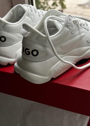 Hugo boss кросівки білі нові орігінал5 фото
