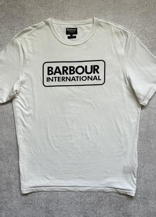 Футболка barbour international2 фото