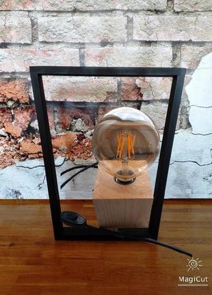 Лампа скандинавский стиль, лофт,loft.1 фото