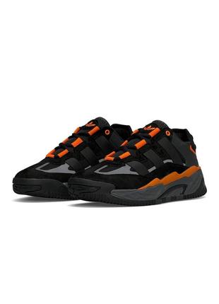 Мужские кроссовки adidas niteball hd black orange