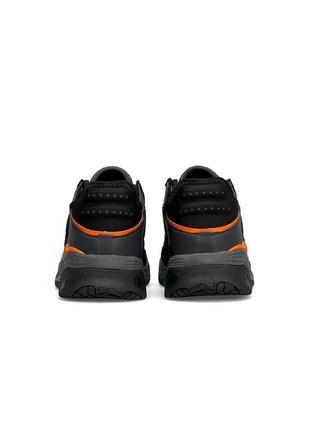 Мужские кроссовки adidas niteball hd black orange3 фото