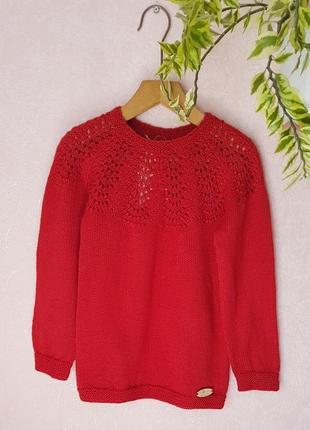 Меріносовий светер для дівчинки 86-1402 фото