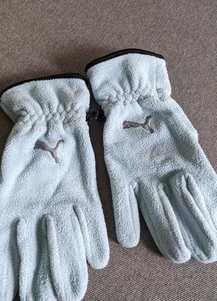 Puma  оригінальні флісова рукавиці4 фото