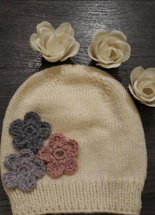 Шапочка дитяча вязана