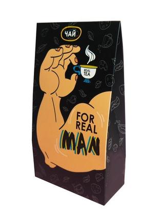 Чай в коробке for real man черный2 фото