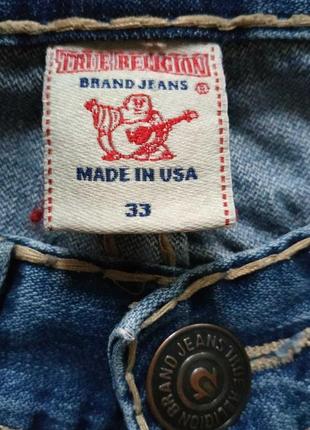 Джинсы true religion u.s.a. original размер 33, состояние отличное6 фото