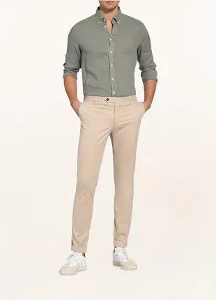 Мужские штаны, брюки чинос hackett london chino kensington slim fit