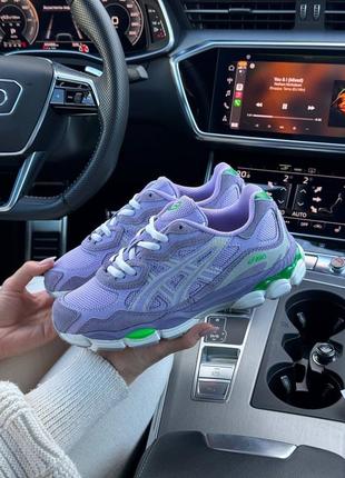 👕женские кроссовки asics gel - nyc purple3 фото