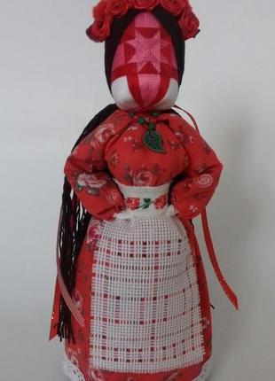 Кукла-мотанка "берегиня" (веста) подарок-оберег в дом.1 фото