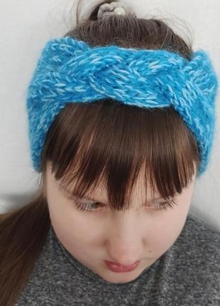 Пов'язка чалма в'язана