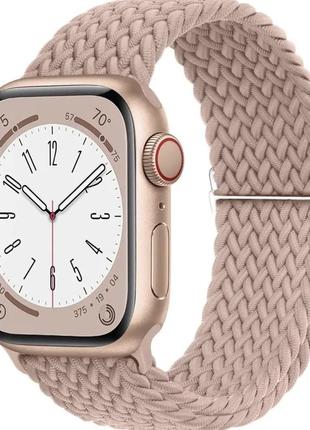 Ремінець для ремінця apple watch 44 мм 45 мм 49 мм... світло-рожевий, китай, 38 мм 40 мм 41 мм1 фото