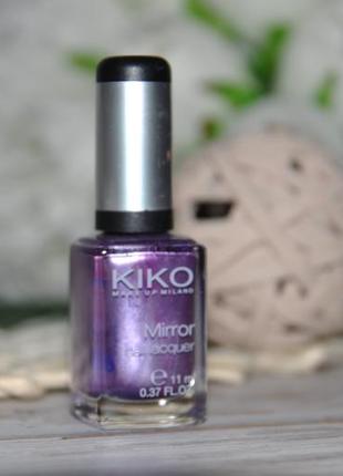 Фирменный лак для ногтей kiko milano nail lacquer оригинал2 фото