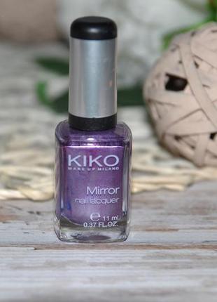 Фирменный лак для ногтей kiko milano nail lacquer оригинал3 фото