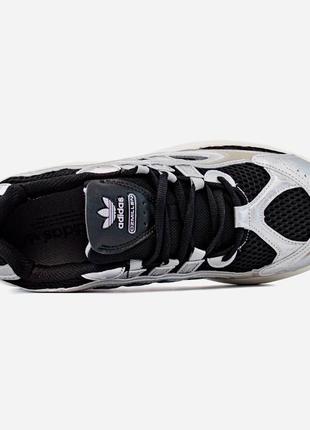 Чоловічі кросівки adidas ozmillen black silver white8 фото