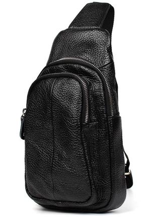 Чоловіча нагрудна сумка-слінг рюкзак на одне плече limary lim-5510