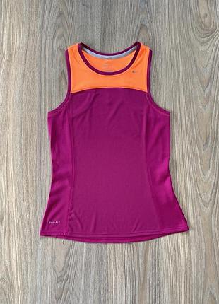 Женская сетчатая спортивная майка nike dri fit