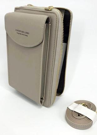 Гаманець-клатч із еко-шкіри baellerry forever n8591, практичний маленький жіночий гаманець
