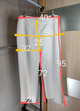 Льняные брюки marks &amp; spencer.3 фото