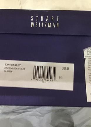 Босоножки из питона stuart weitzman3 фото