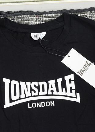 Нова укорочена футболка lonsdale4 фото