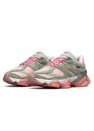 👕женские кроссовки new balance 9060 gray pink7 фото