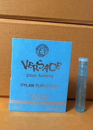 Versace dylan turquoise pour femme пробник оригинал1 фото