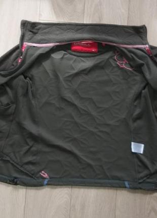 Флиска флисовая кофта спортивная на молнии замка зепкая хаки с вышивкой o'neill8 фото