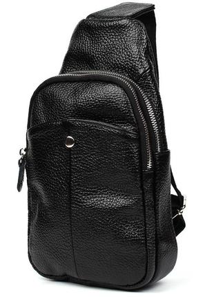 Чоловіча нагрудна сумка-слінг рюкзак на одне плече limary lim-75103 фото
