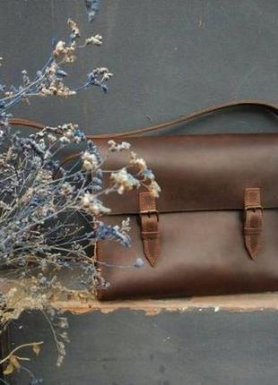 Шкіряна сумка чоловіча з натуральної шкіри