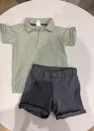 Комплекты одежды на мальчика, комплект лето h&amp;m next4 фото