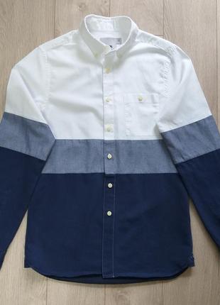 Сорочка рубашка плотна котонова бавовняна asos2 фото