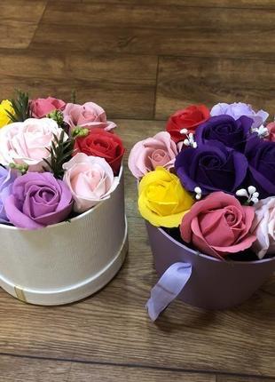 Букети з мильних троянд2 фото