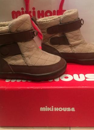 Демисезонные сапоги miki house