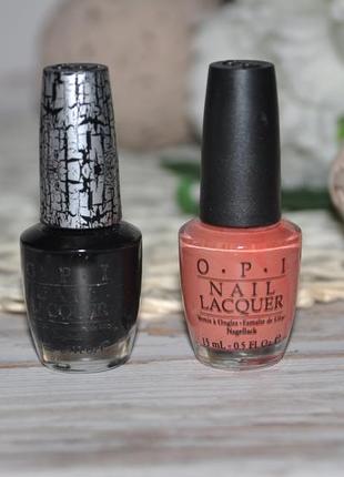 Фирменный лак для ногтей o.p.i nail polish сша оригинал2 фото