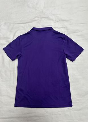 Фиолетовая футболка поло 😍2 фото