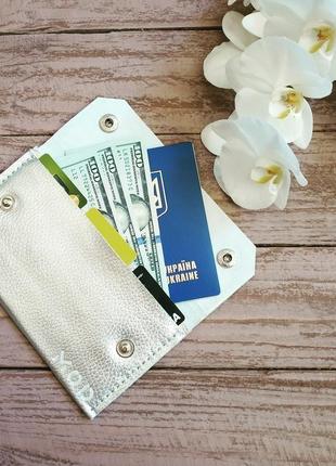Шкіряний клатч - гаманець standard+ від mod™, шкіряний гаманець - клатч
