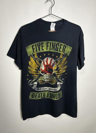 Футболка мерч five finger death punch розмір м