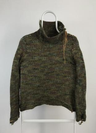 Красивый авангардный свитер miss sixty vintage y2k gorpcore ed hardy diesel juicy couture1 фото