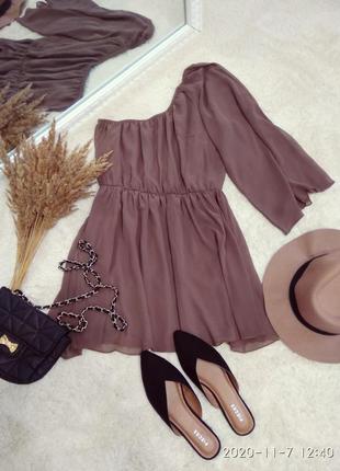 Стильне платтячко на одне плече р.36/8