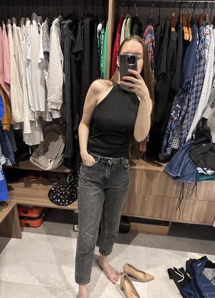 Джинсы женские, topshop, mom, размер s