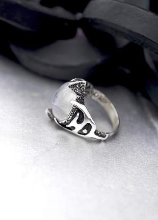Кольцо из серебра 'oceanida' | кольца с камнем | оригинальные кольца | авторское серебро3 фото