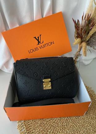 Женская сумочка louis vuitton metis black