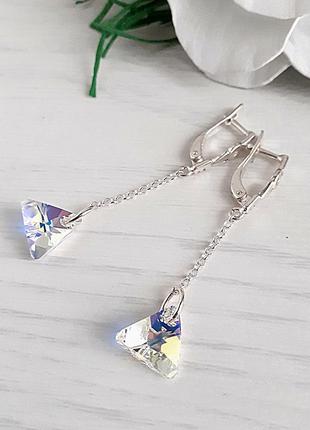 Серьги swarovski2 фото