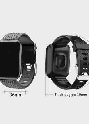 Смарт-годинник smart watch крокомір підрахунок калорій кольоровий екран, білий7 фото
