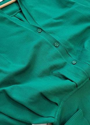 Платье зеленое в рубчик с воротником michelle keegan6 фото