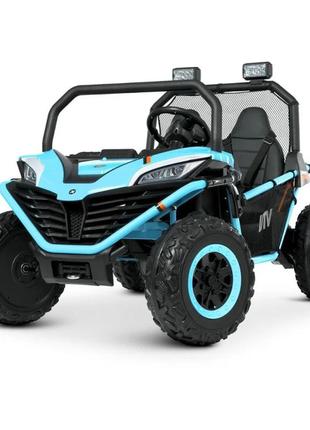 Дитячий електромобіль джип bambi racer m 4969 (2) eblr-4 (24v) синій