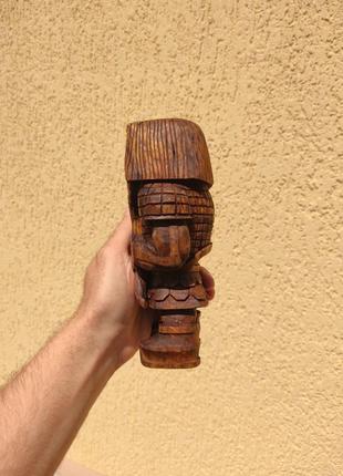 Деревянная статуэтка «лучник / улль»4 фото