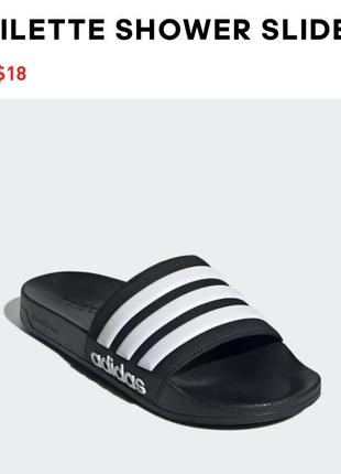 Adilette shower slides от adidas2 фото